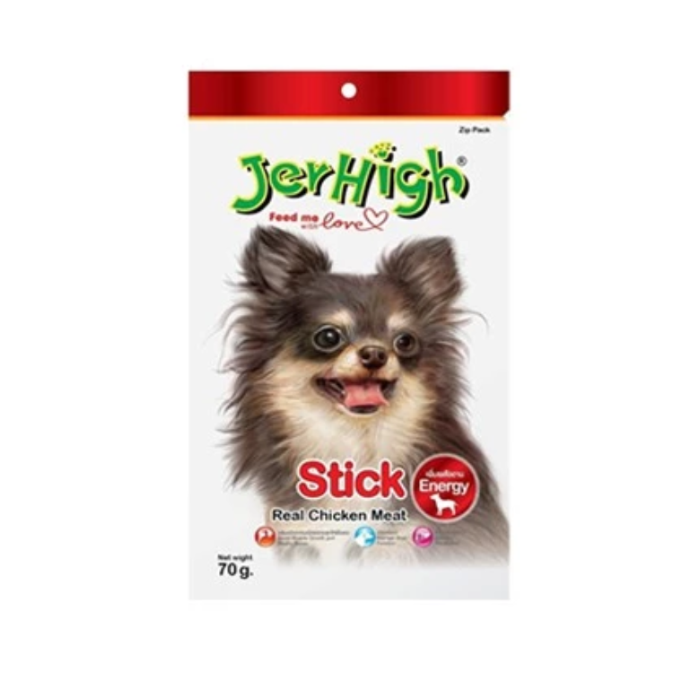 ขนมสุนัข Jerhigh Stick Real Chicken Meat – Stick