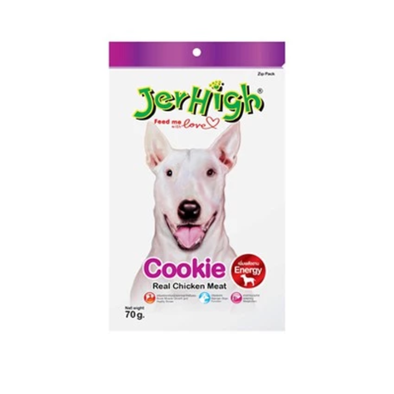 ขนมสุนัข Jerhigh Stick Real Chicken Meat – Cookie