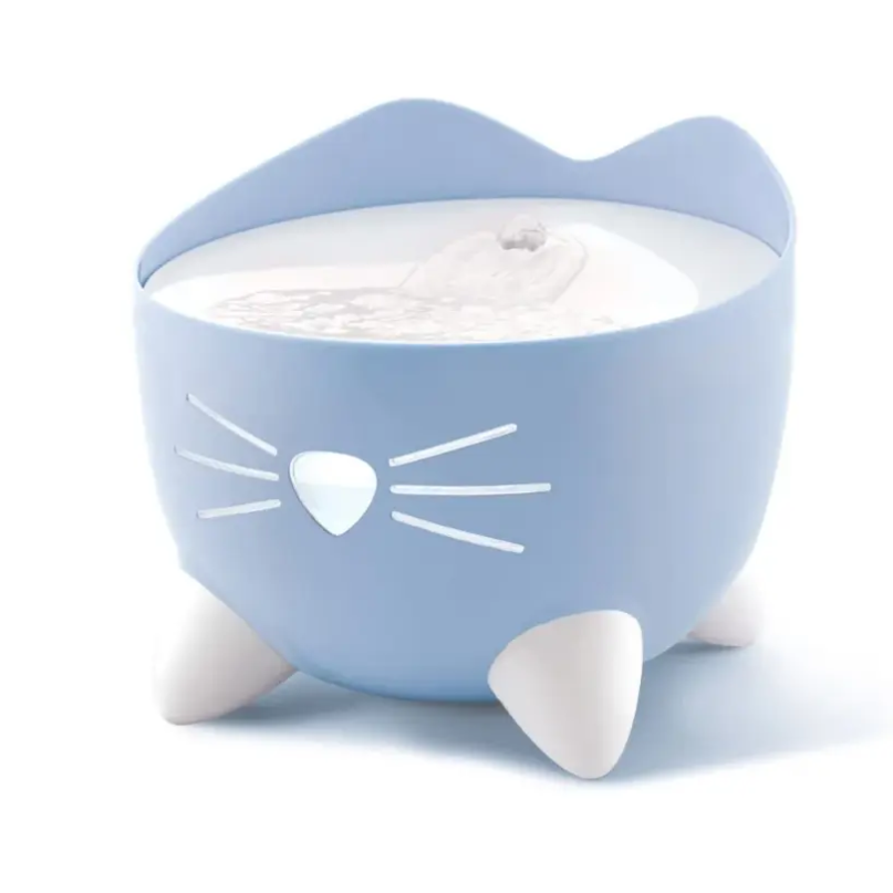 Catit PIXI Fountain – น้ำพุสัตว์เลี้ยง น้ำพุแมว รุ่น PIXI สีฟ้า
