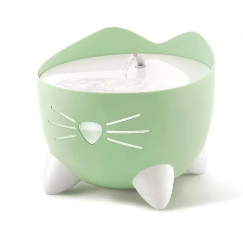 Catit PIXI Fountain – น้ำพุสัตว์เลี้ยง น้ำพุแมว รุ่น PIXI สีเขียว